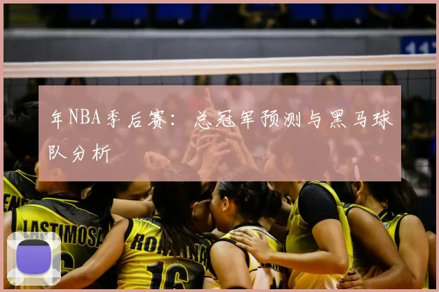 年NBA季后赛:总冠军预测与黑马球队分析
